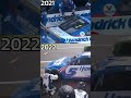 2021 pit stop vs. 2022 #shorts