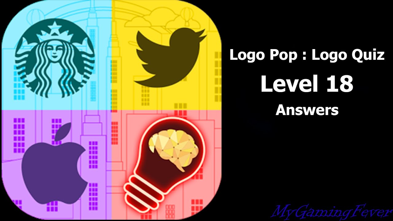 Logo Pop : Logo Quiz - Level 18 Answers