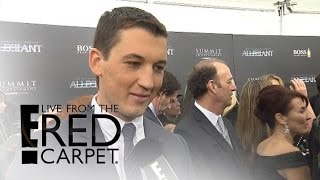 Miles Teller Up for Wearing Zoe Kravitz's Dress? | Live from the Red Carpet | E! News