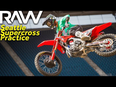 Seattle Supercross Practice RAW - Motocross Action Magazine