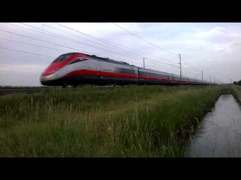 AV 35572 transita a Novara Ovest a 280Km/h