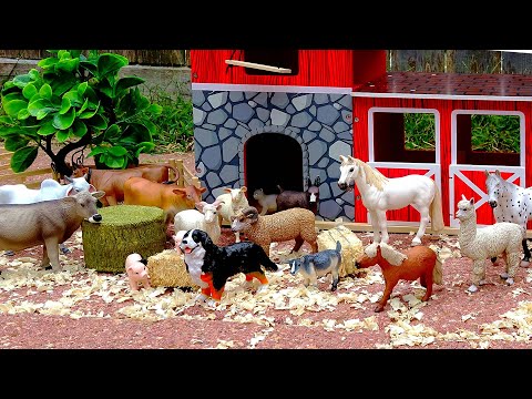 Fun Barnyard Farm Animal Figurines