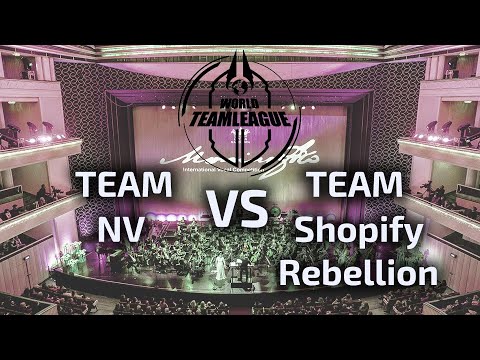 Team NV VS Team Shopify Rebellion - World Team League 2022 - polski komentarz