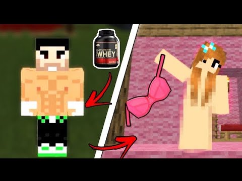 Minecraft Buy a gift for a girl 🎁
