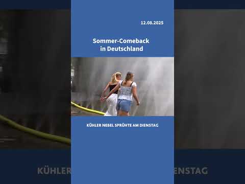 Die neue Woche bringt hochsommerliches Wetter nach Deutschland. #hitze #hitzewelle #wetter