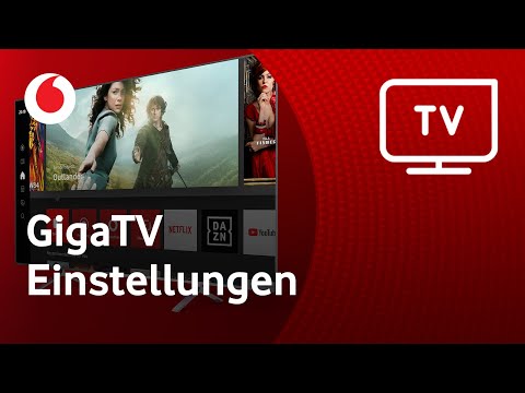 Vodafone HZ-Box: GigaTV Einstellungen ändern