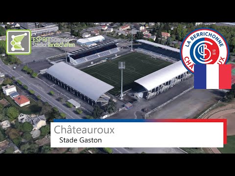 Stade Gaston-Petit | LB Châteauroux | Google Earth | 2019