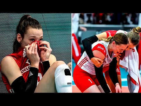 Heartbreaking Volleyball Moments | Injuries  | HeadShots | Victory & Loss
