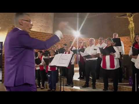 2025 Voces Unidas, Himno a La Alegria, Iglesia Cristo Obrero, Estación Atlantida Canelones Uruguay
