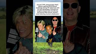 David Bowie Backstage with Bandmates (1999) 🎤 #DavidBowie #Shorts #1990s