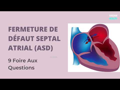 FERMETURE DE DÉFAUT SEPTAL ATRIAL (ASD)