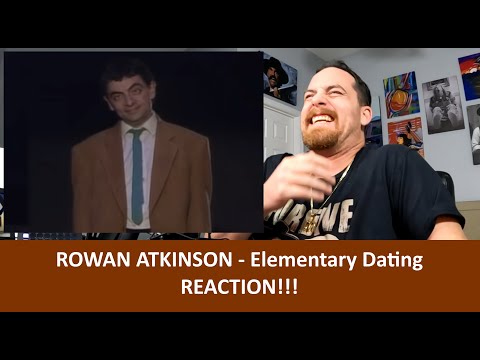 American Reacts to ROWAN ATKINSON LIVE - Elementary Dating REACTION