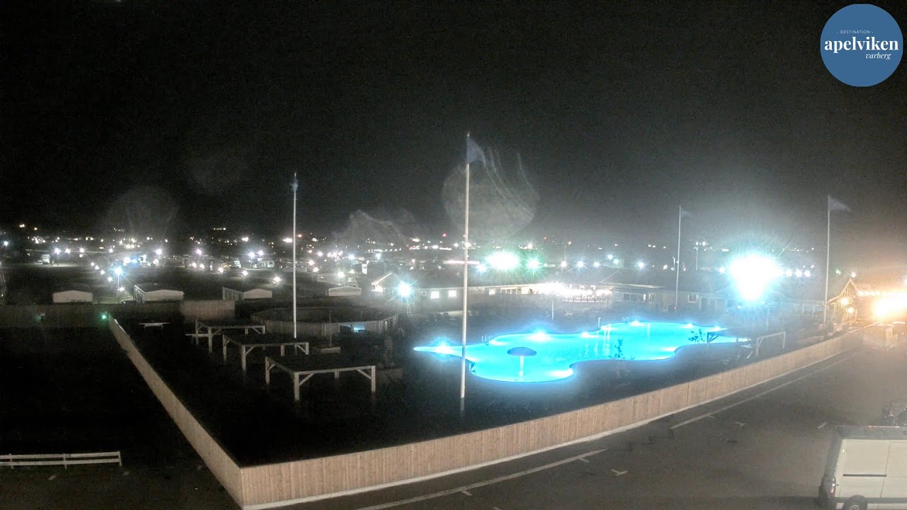 Live webcam view of Apelviken Camping Pool