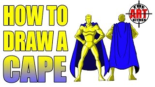 How to draw a cape