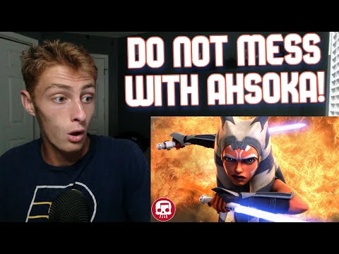 SNIPS! AHSOKA TANO SONG by JT Music (feat. Andrea Storm Kaden) - "Rise Up" | REACTION