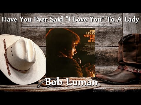 Have You Ever Said I Love You To A Lady video