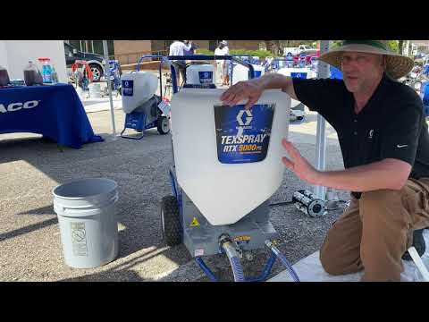Graco TEXSPRAY RTX Demo