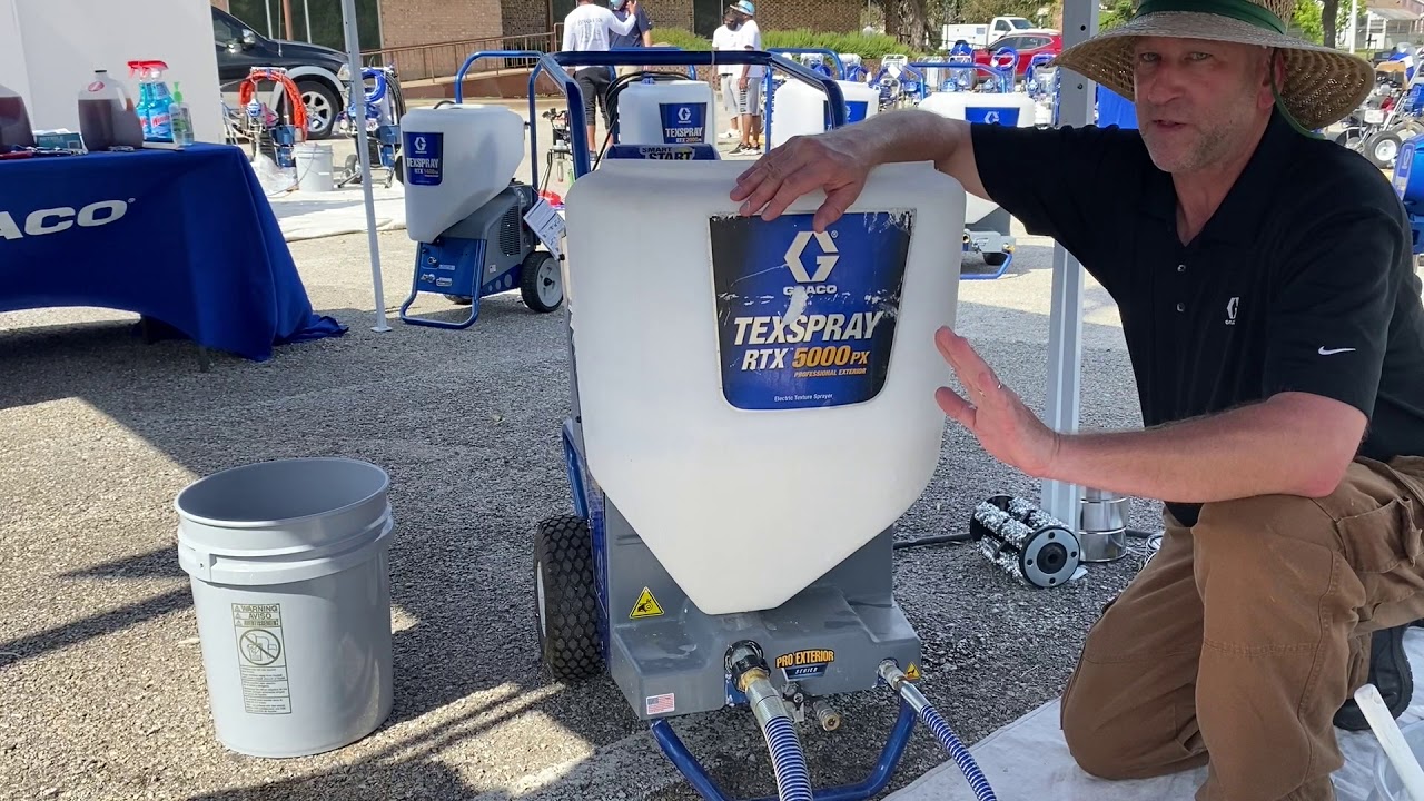 Graco TEXSPRAY RTX Demo