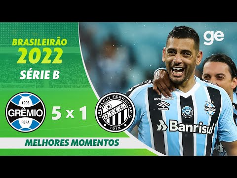 Gols e lances de Grêmio x Operário