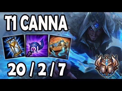 Sylas vs Sett TOP [ T1 Canna ] Lol Challenger Korea