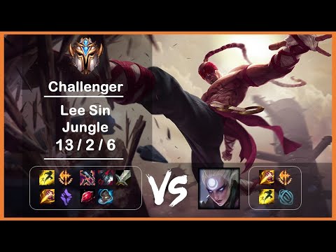 KR Challenger Replays Jungle Lee Sin vs Diana Ep.3512