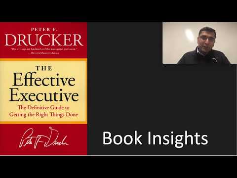 The effective executive - book summary
