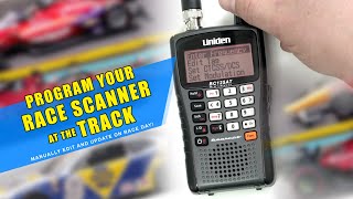 Quick Start Guide:  Edit & Update Frequencies on Bearcat 125AT at the Track