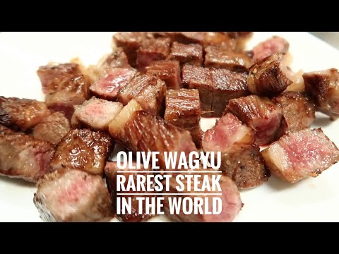 P17k Per Kilo!!! - Olive Wagyu - Rarest Steak in the World