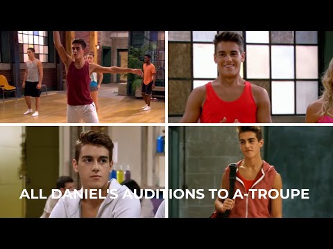 The Next Step - All Daniel's Auditions to A-Troupe (Brennan Clost)