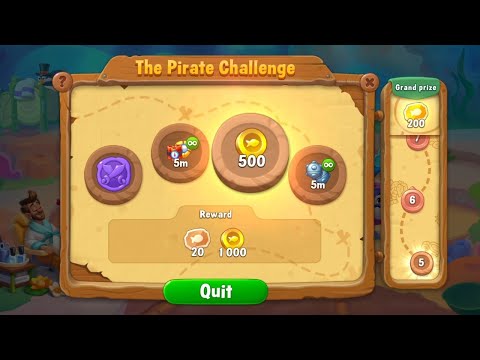@Fishdom The Pirate Challenge, Level 11019