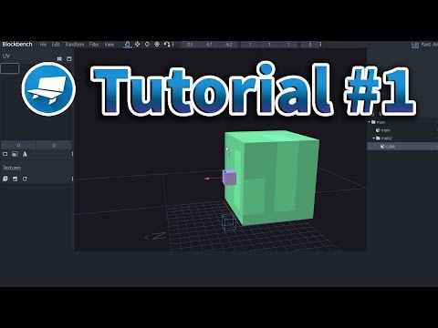 Everbloom Games - Minecraft Modeling Basics - Blockbench tutorial #1
