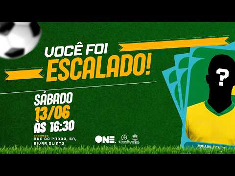 CULTO ONE | VOCÊ FOI ESCALADO |13.06.2026|