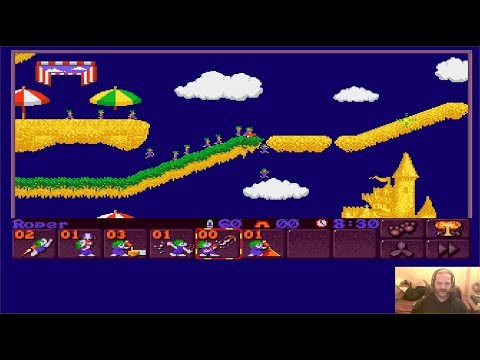 Lukozer Retro Game Review 449 - Lemmings 2: The Tribes - Commodore Amiga