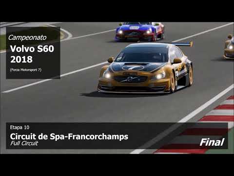 Campeonato Volvo S60 2018 - Etapa 10: Spa-Francorchamps