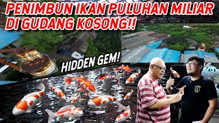 KONGLOMERAT GABUT!!! NIMBUN IKAN PULUHAN MILIAR DI GUDANG KOSONG PENUH IKAN DAN HEWAN MAHAL!!!