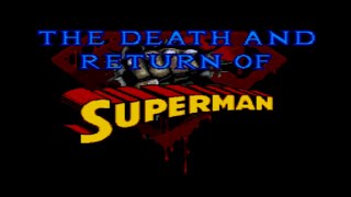 The Death and Return of Superman (Sega Genesis) full playthrough