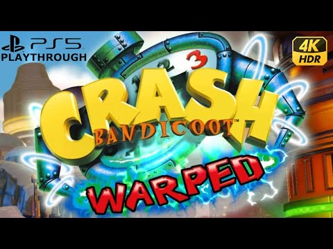 Crash Bandicoot 3 (PS5) - Level 5-3: Flaming Passion - 4K HDR 60FPS Gameplay