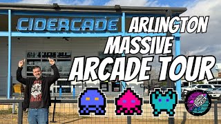 Cidercade Arlington Full Arcade Tour - It's Huge!!