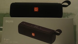 DOSS E-go Portable Bluetooth Speaker (review)