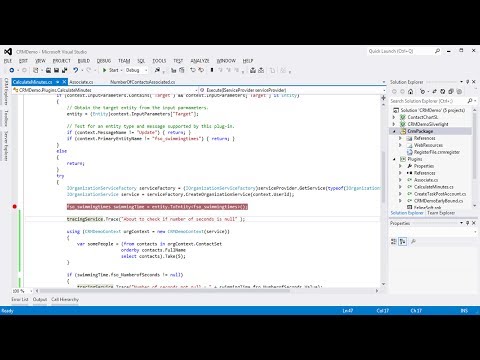 CRM 2011 - Debugging Plugins