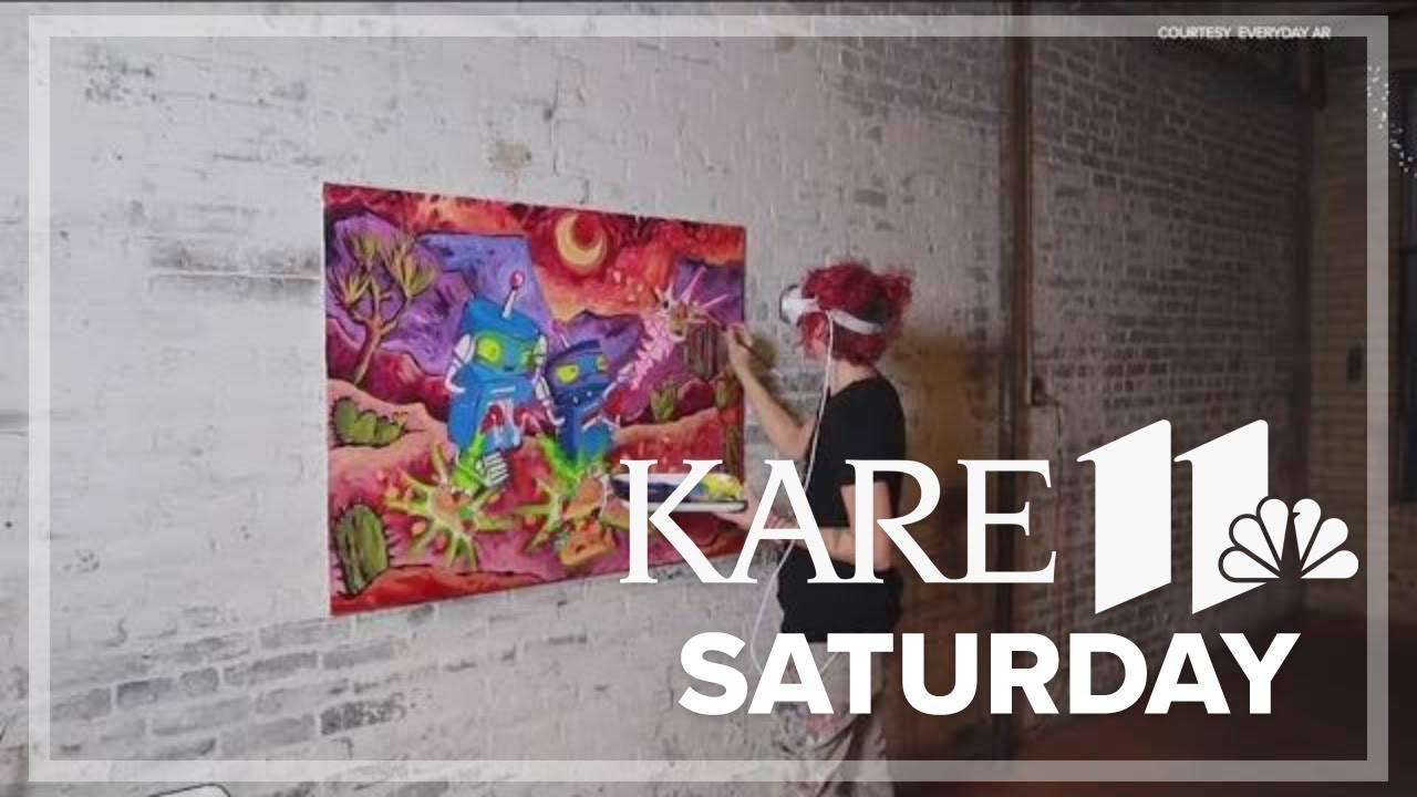 Artists using augmented reality