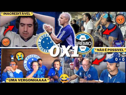 REAÇÕES CRUZEIRENSES ELIMINADOS  E TRISTEZA TOTAL- CRUZEIRO 0X1 GRÊMIO- COPA DO BRASIL 2023