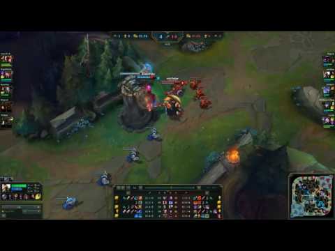 SKT T1 Faker   Pantheon vs Tryndamere   NA LOL SoloQ Highlights