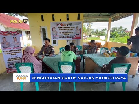 SATGAS MADAGO RAYA GELAR PENGOBATAN GRATIS DI POSO