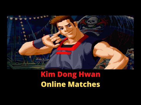 Kim Dong Hwan: Online Matches - Garou Mark of the Wolves