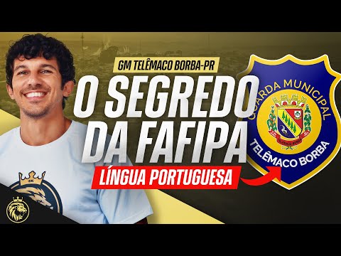 🚨 GCM TELÊMACO BORBA-PR | PORTUGUÊS NO ESTILO FAFIPA - QUESTÕES COMENTADAS