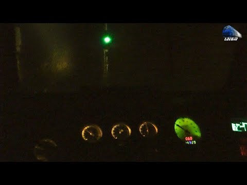 Cabview/Führerstandsmitfahrt EGM621 Dieselok in Noapte/Night in Muntii Apuseni Mountains