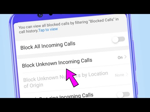 all unknown number call block | unknown call block || Oppo !