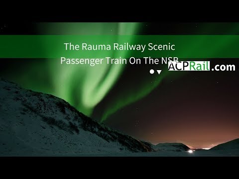 The Rauma Railway Scenic Passenger Train On The NSB - Rauma Railway Pass - Norway Vacation by Train