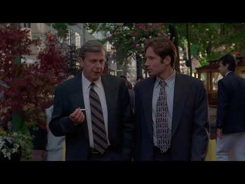 The X-Files - Smoking Man recruits Mulder [5x02 - Redux II]